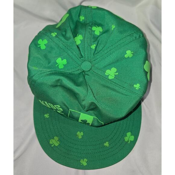 Vintage Kiss Me I'm Irish St. Patrick's Day Hat Snapback Green Dad Trucker Hat - Picture 6 of 9